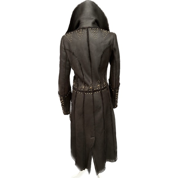 Barbara Bui Merino shearling coat - Picture 4 of 12